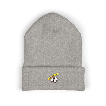Embroidered Cotton Beanie