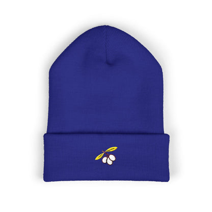 Embroidered Cotton Beanie