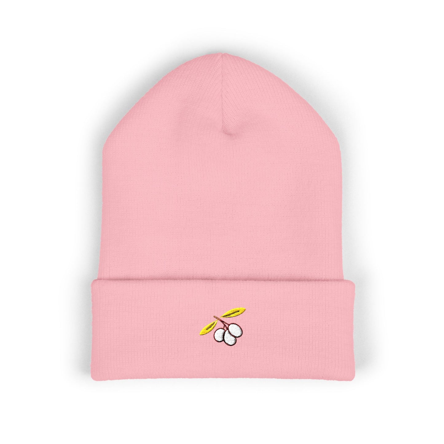Embroidered Cotton Beanie