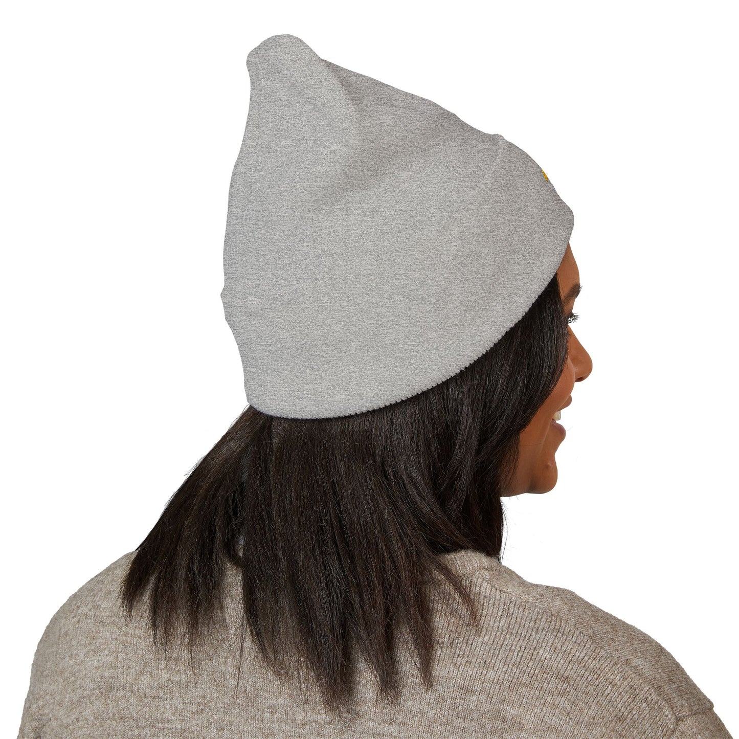Embroidered Cotton Beanie