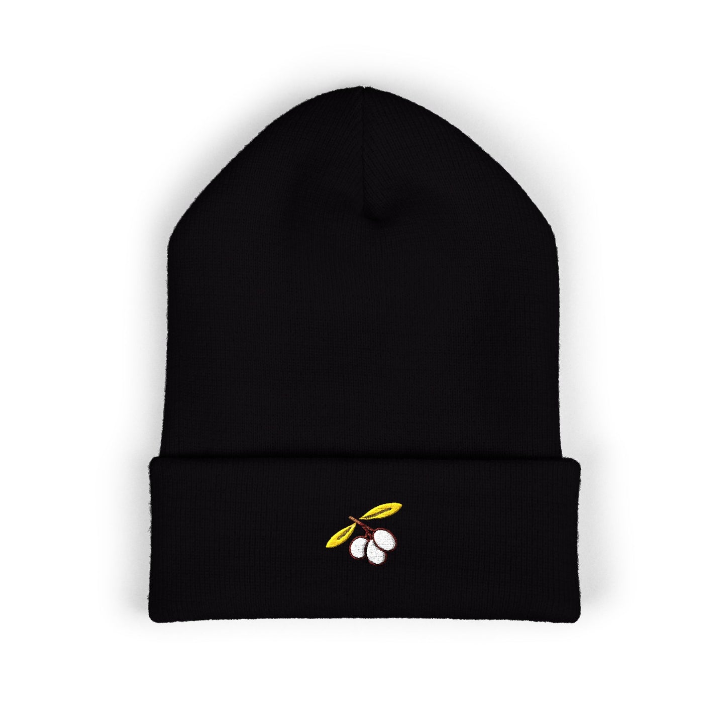 Embroidered Cotton Beanie